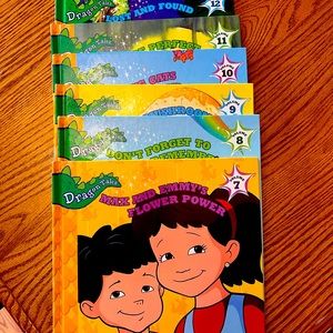 DRAGON TALES BOOKS volumes 7 through 12 , great condition